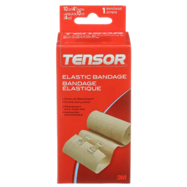 3M Tensor Elastic Bandage, 4" Wide - 1 roll