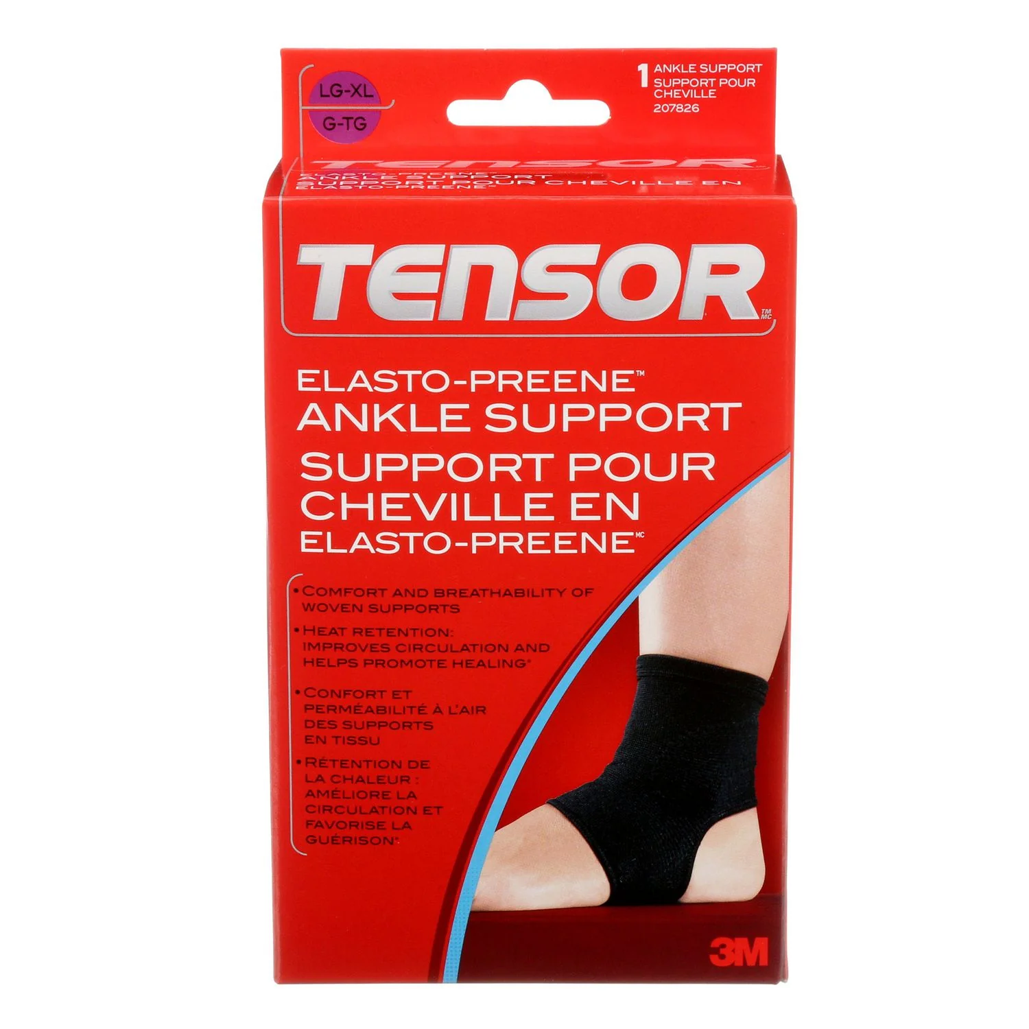 3M Tensor Elasto-Preene Ankle Support - 1 unit