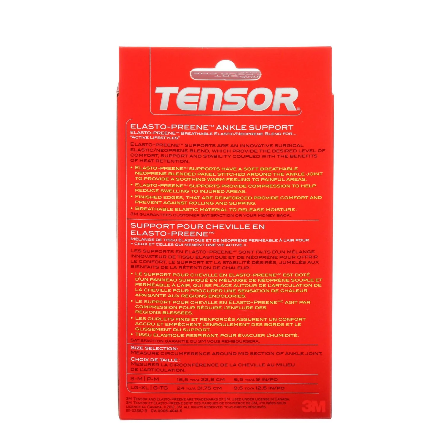 3M Tensor Elasto-Preene Ankle Support - 1 unit - Image 2