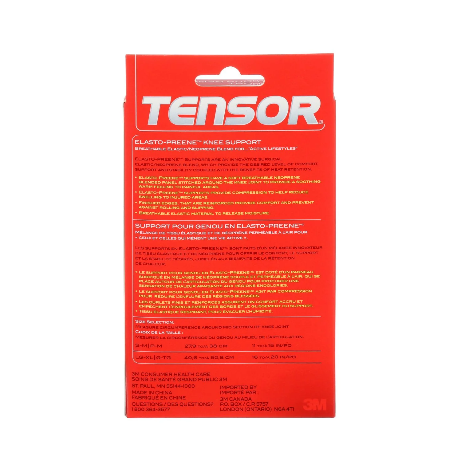 3M Tensor Elasto-Preene Knee Support - 1 unit - Image 2