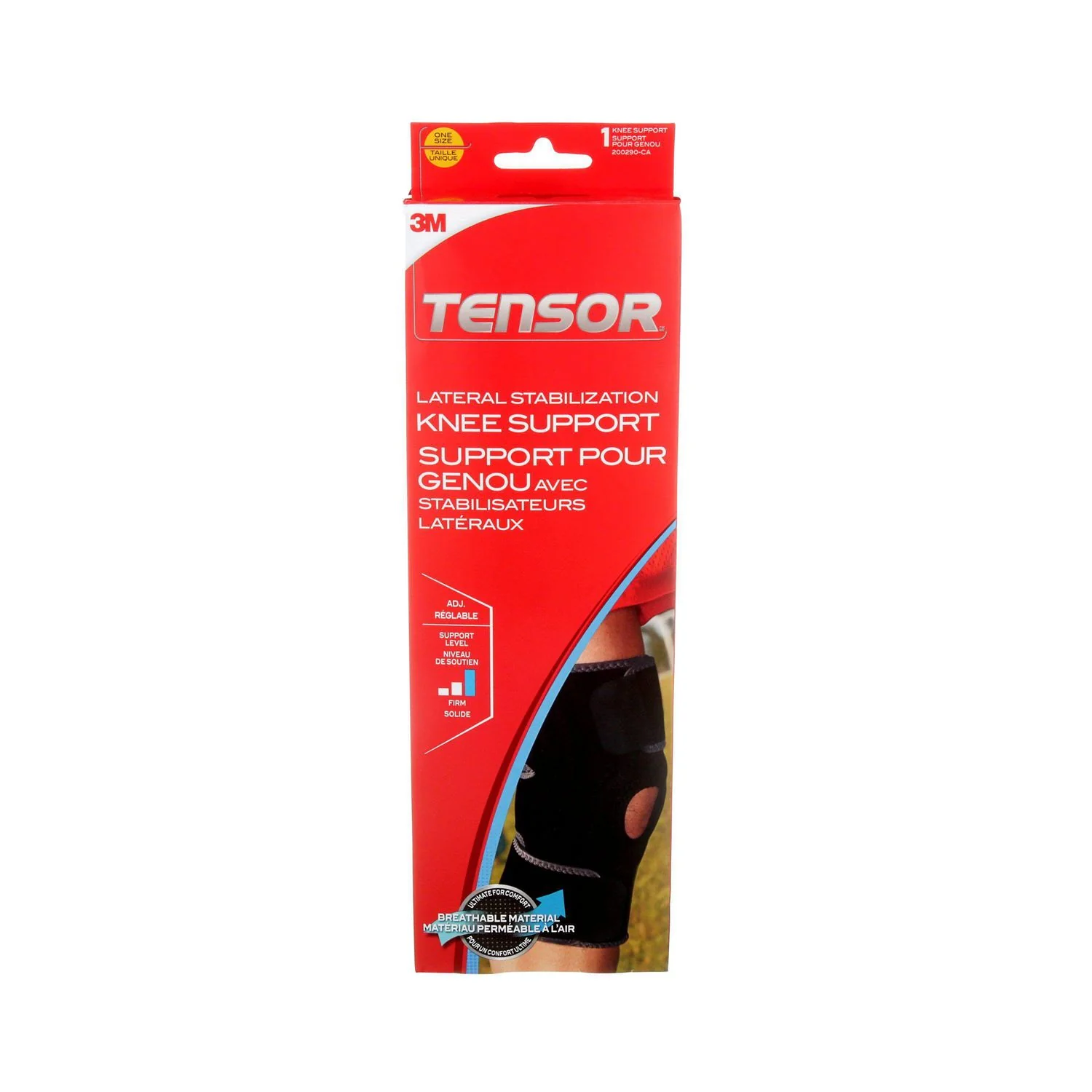 3M Tensor Lateral Stabilization Knee Support, One Size - 1 unit