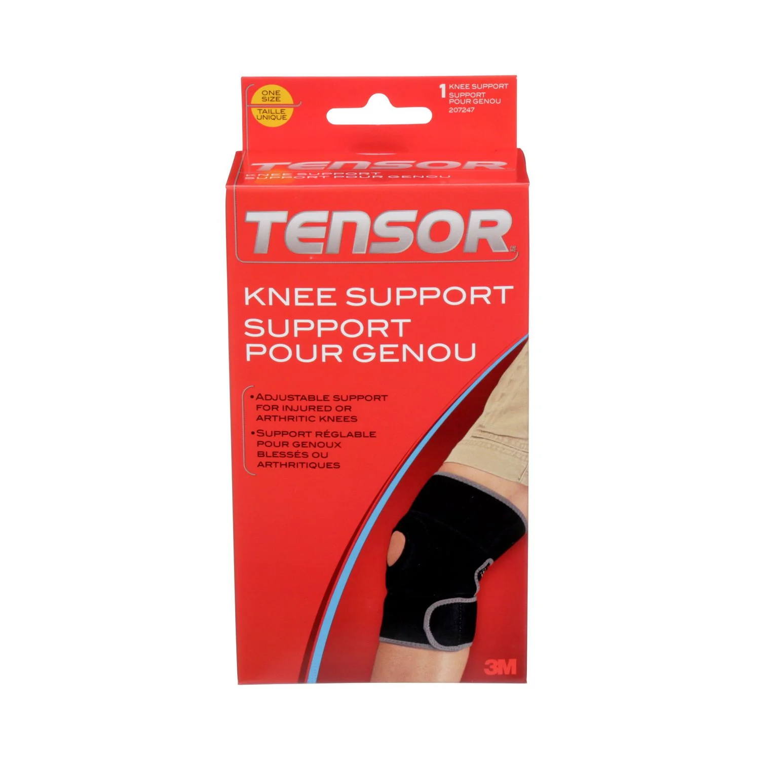 3M Tensor Neoprene Knee Support, One Size - 1 unit