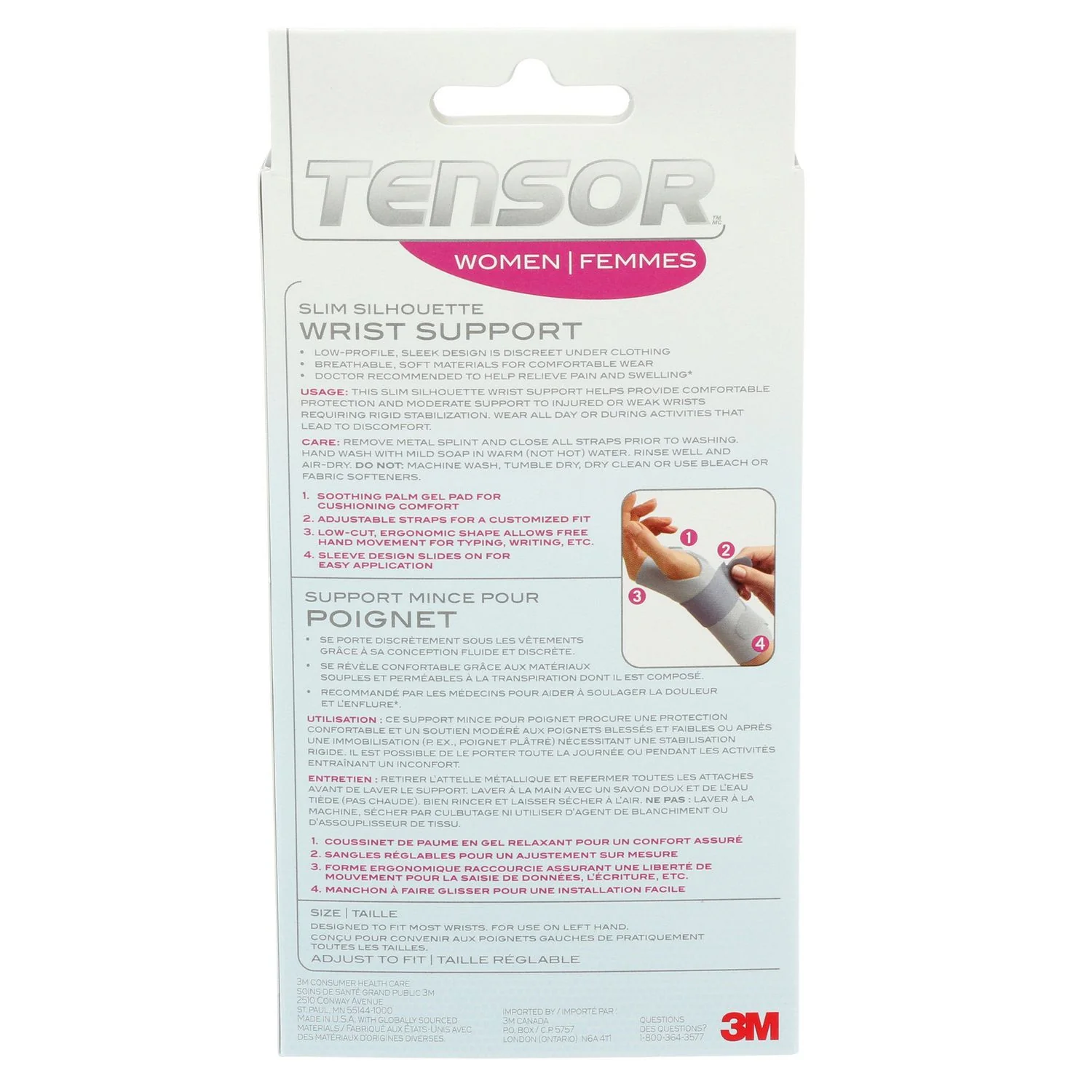 3M Tensor Splint Wrist Brace, One Size - 1 unit - Image 2