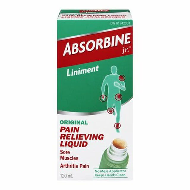 Absorbine Jr. Liniment Original Pain Relieving Liquid 120 ml