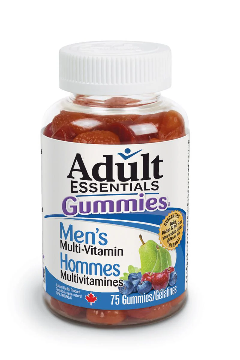 Adult Essentials Men's Multi-Vitamin Gummies - 75 gummies