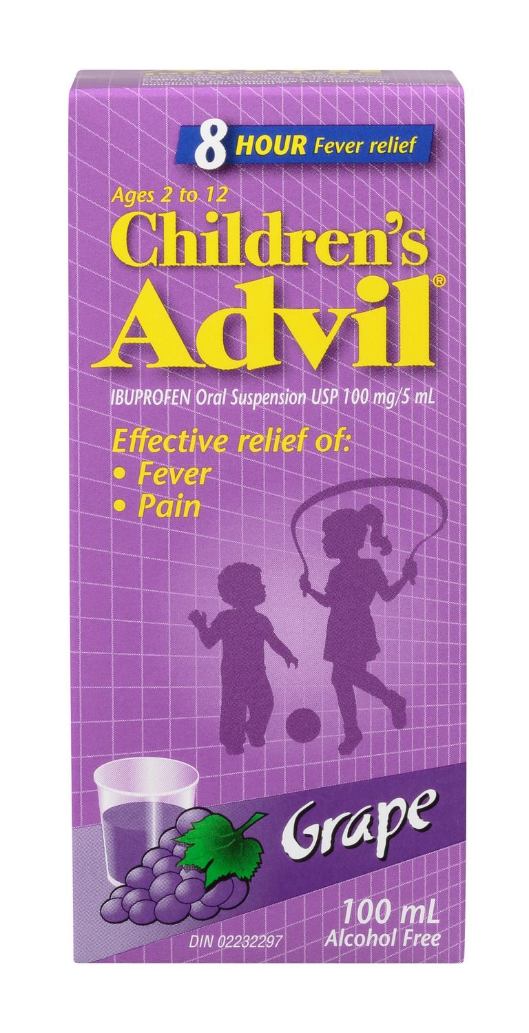 Advil Children's Ibuprofen Suspension 100ml