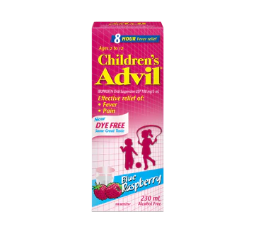 Advil Children's Ibuprofen Suspension Dye-Free 230ml - Image 3
