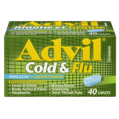 Advil Cold & Flu Caplets - Image 2
