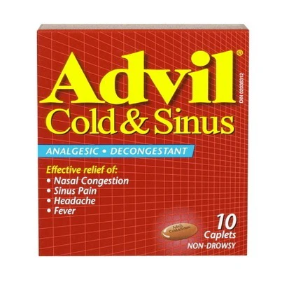 Advil Cold & Sinus Caplets