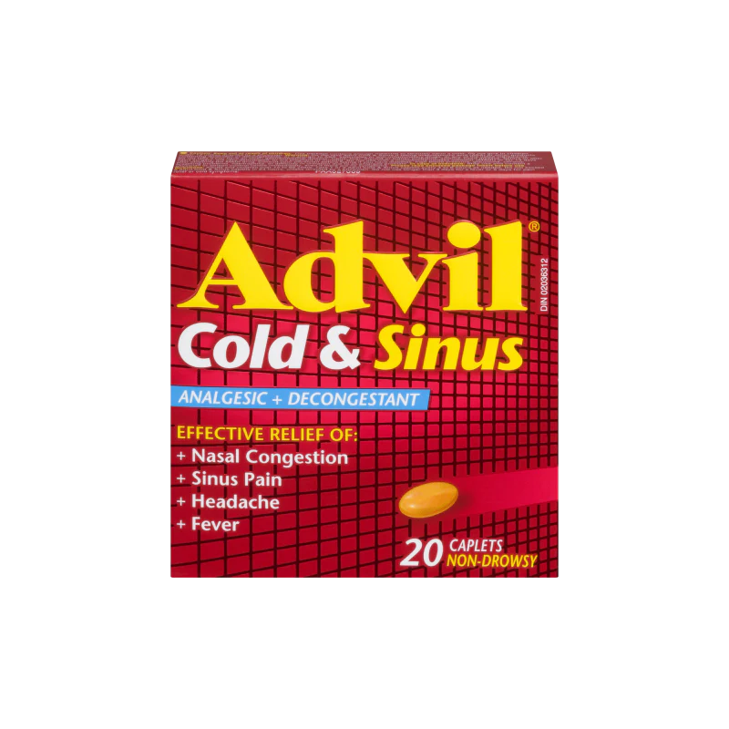 Advil Cold & Sinus Caplets - Image 2