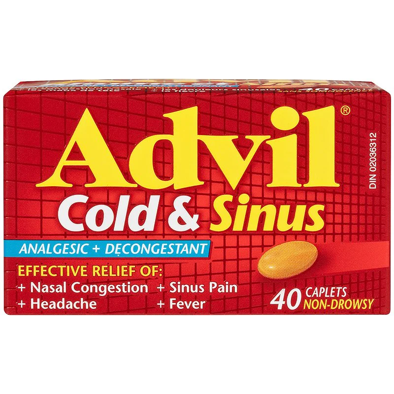 Advil Cold & Sinus Caplets - Image 3