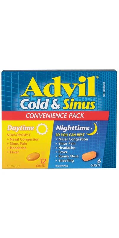 Advil Cold & Sinus Daytime & Nighttime
