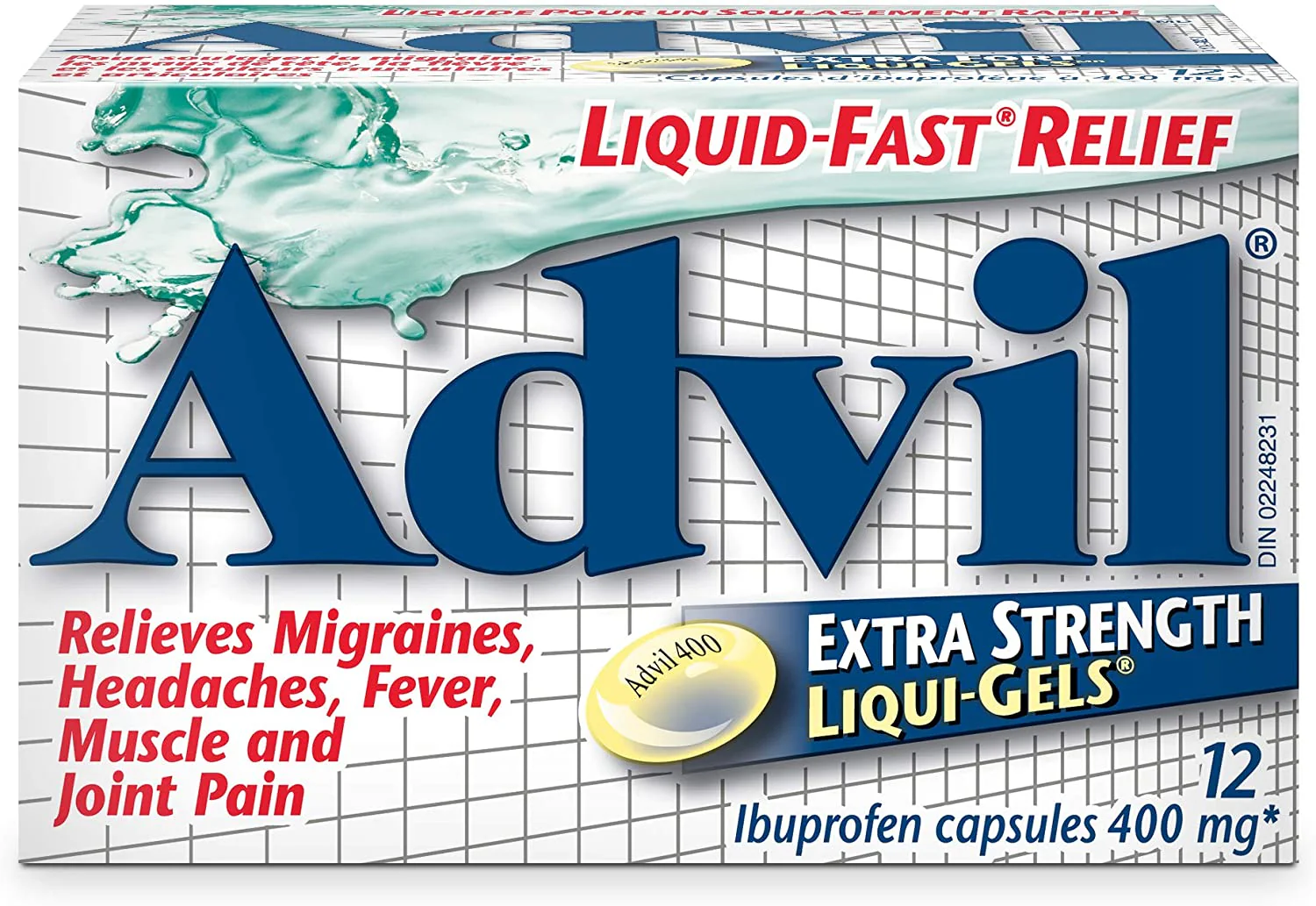 Advil Extra Strength Ibuprofen Liqui-Gels - 400 mg