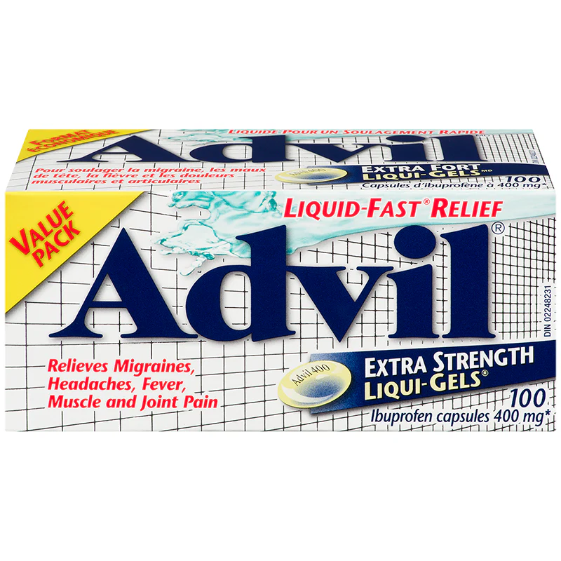 Advil Extra Strength Ibuprofen Liqui-Gels - 400 mg - Image 5