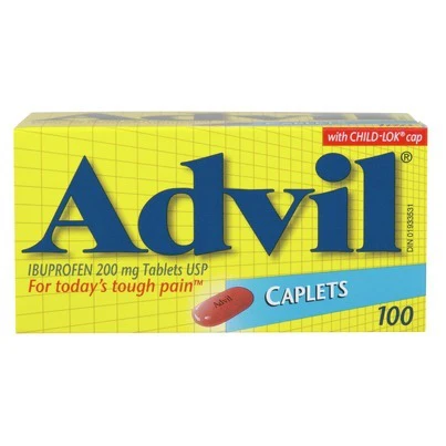 Advil Ibuprofen Caplets 200mg - Image 3