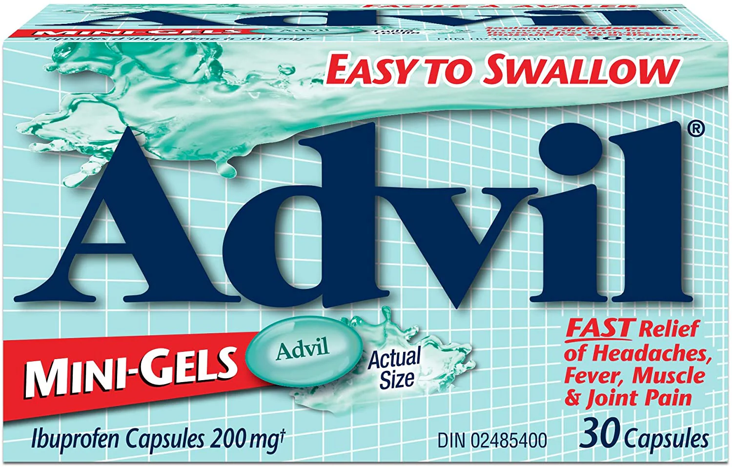 Advil Ibuprofen Mini-Gels - 200 mg