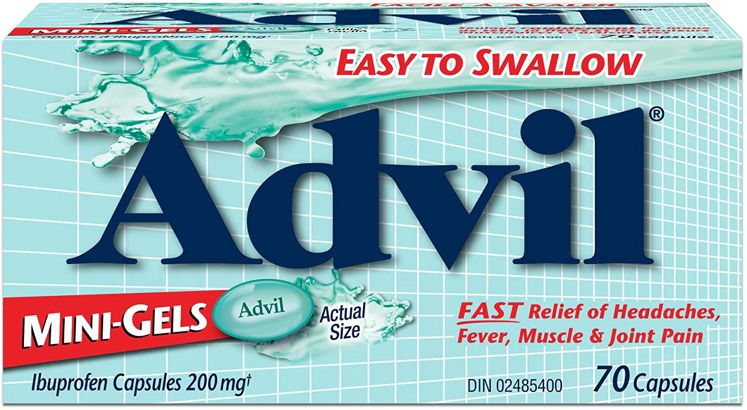 Advil Ibuprofen Mini-Gels - 200 mg - Image 2