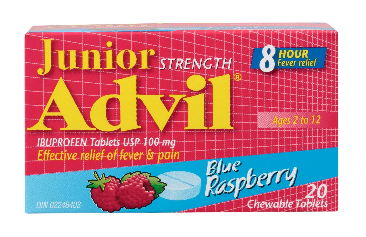 Advil Junior Strength Ibuprofen - 20 Chewable Tablets - Image 3