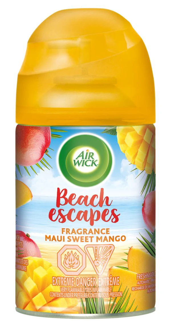 Air Wick Freshmatic Air Freshener, Automatic Spray Refills, Beach Escapes - 1 refill - Image 2