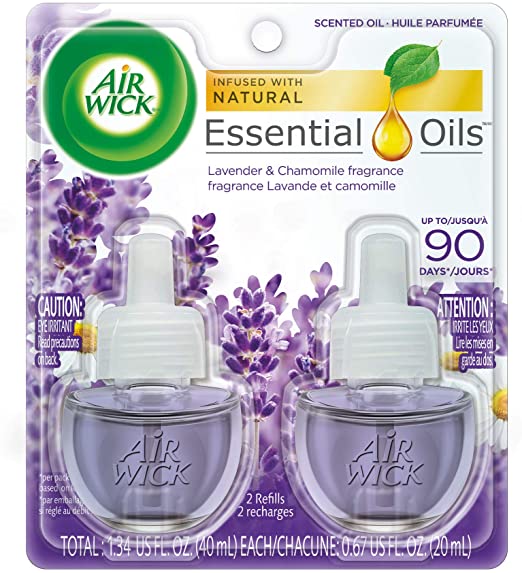 Air Wick Plug-in Air Freshener Infused with Natural Essential Oils - 2 refills - Image 2