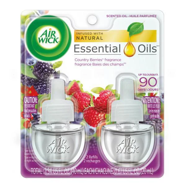 Air Wick Plug-in Air Freshener Infused with Natural Essential Oils - 2 refills - Image 3