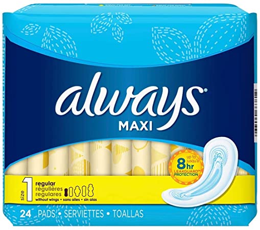 Always Maxi Regular Size 1, Unscented