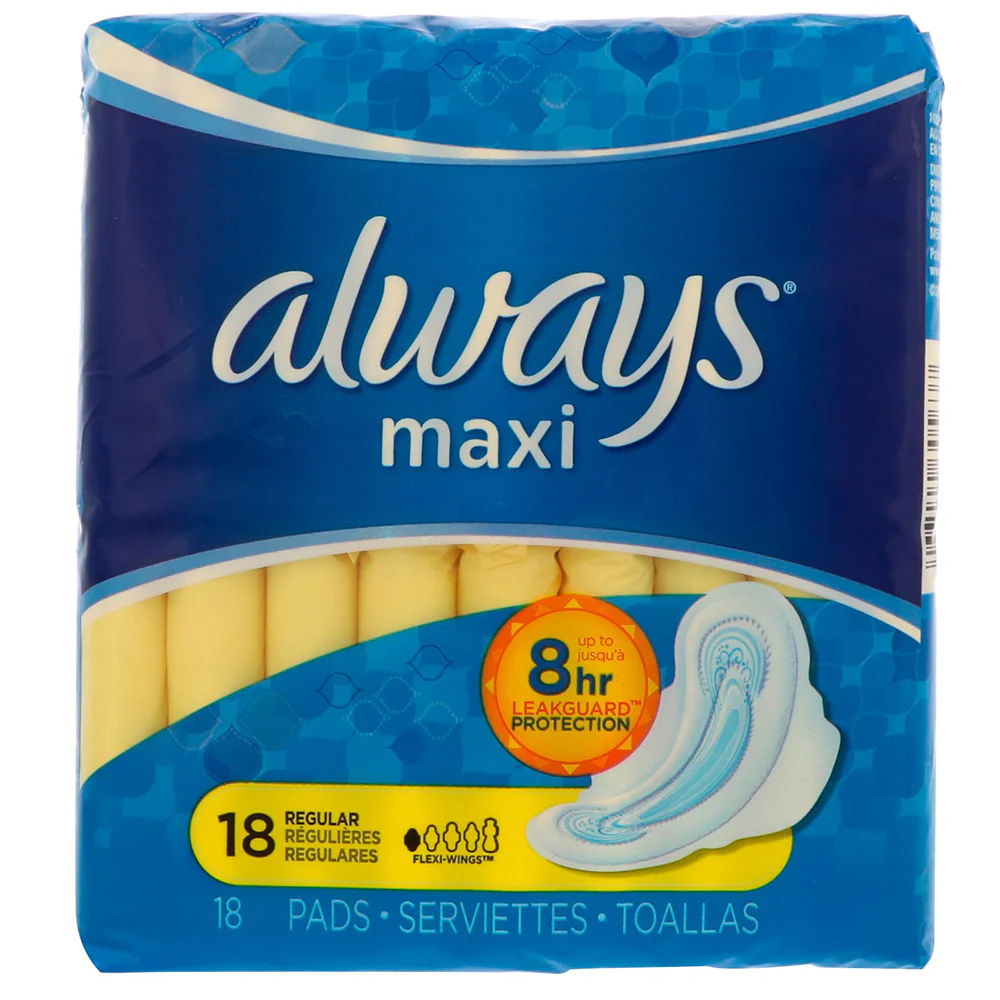 Always Maxi Regular with Wings Size 1