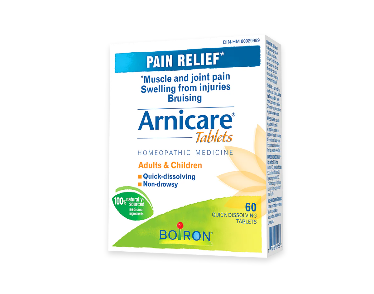 Arnicare Tablets Homeopathic Medicine - 60 quick dissolving tablets