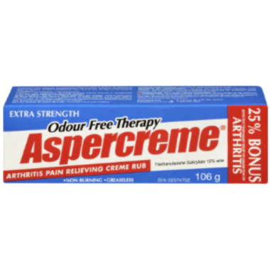 Aspercreme Extra Strength Arthritis Pain Relieving Odour Free Creme