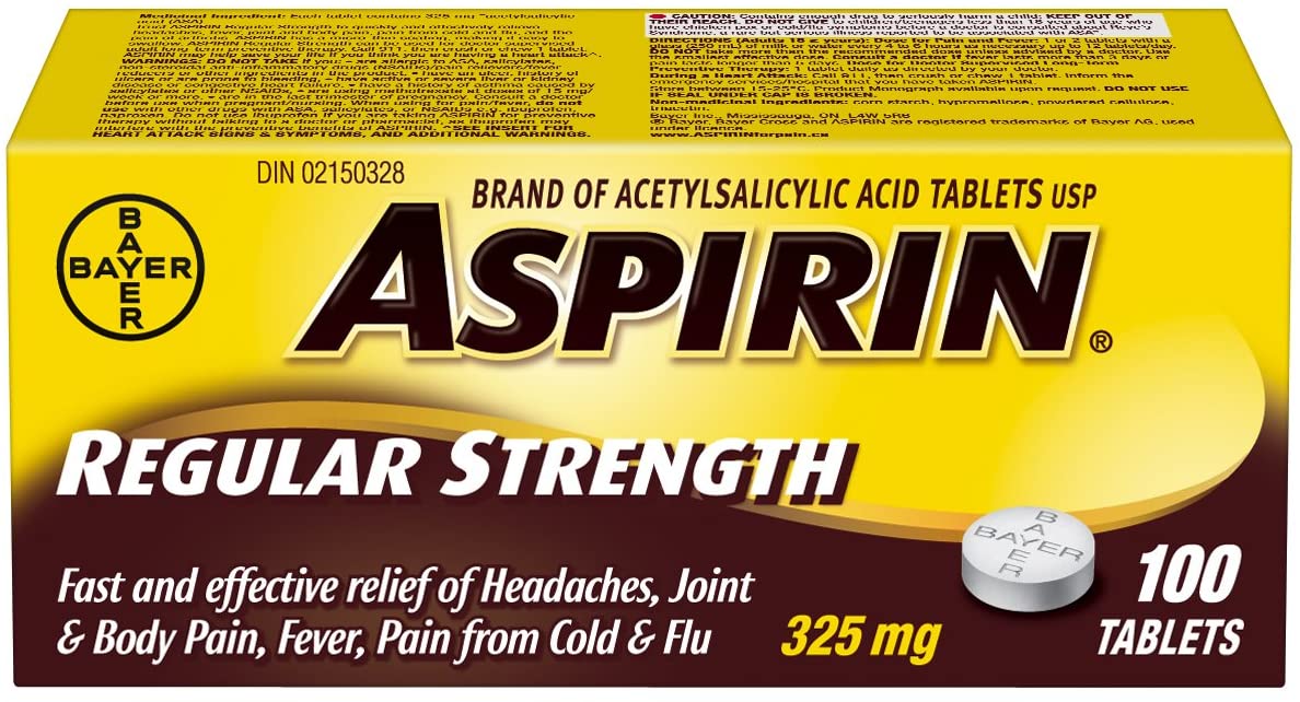 Aspirin Regular Strength - 325 mg - Image 2