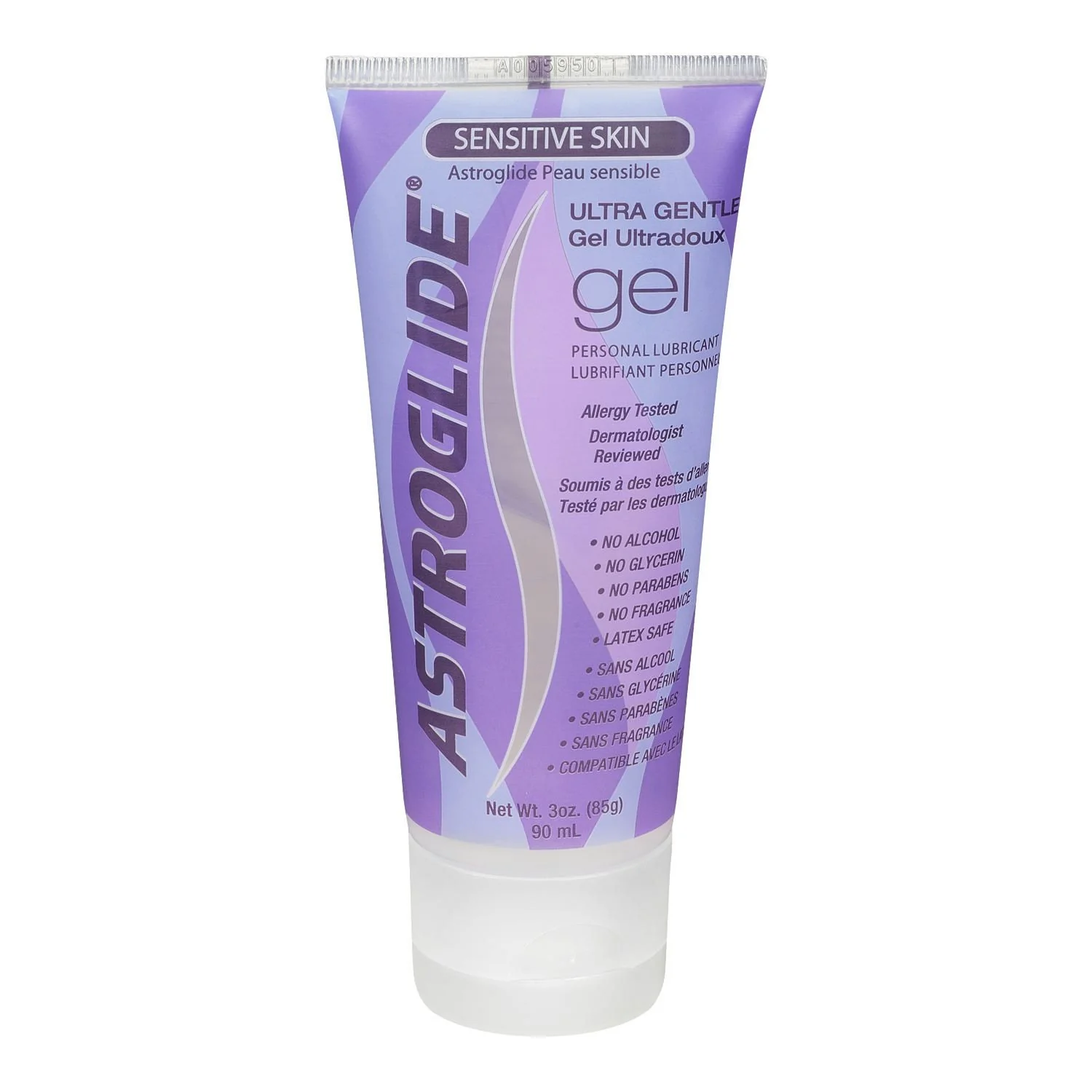 Astroglide Sensitive Skin Ultra Gentle Gel Personal Lubricant - 90 ml