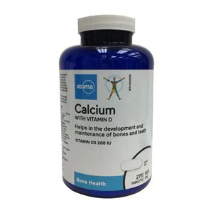 Atoma Calcium 500 mg with Vitamin D3 200 IU Tablets - Image 2