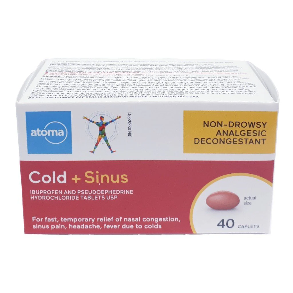 Atoma Cold + Sinus Non-Drowsy