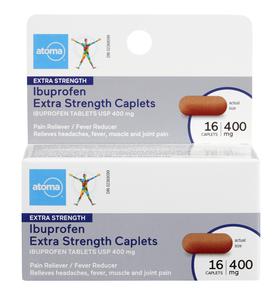 Atoma Extra Strength Caplets - 400mg