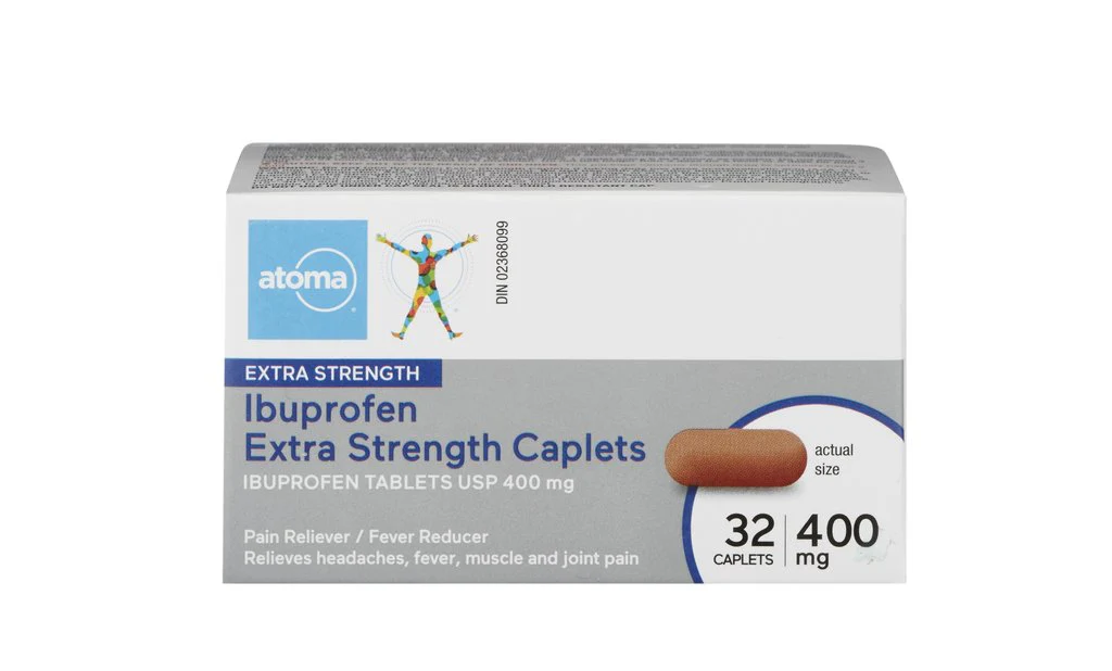 Atoma Extra Strength Caplets - 400mg - Image 2