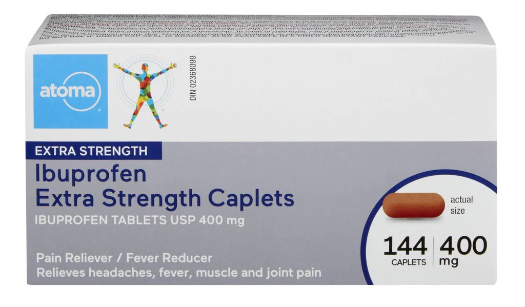 Atoma Extra Strength Caplets - 400mg - Image 3