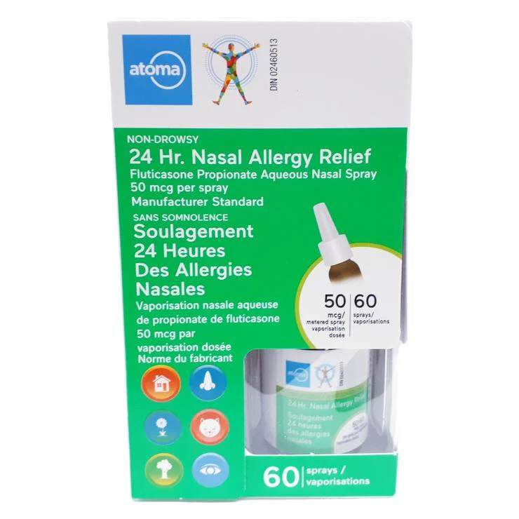 Atoma Non-Drowsy 24-Hour Nasal Allergy Relief Nasal Spray