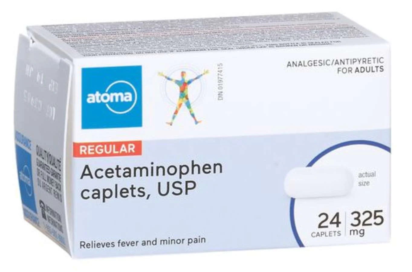 Atoma Regular Acetaminophen Tablets - 325 mg