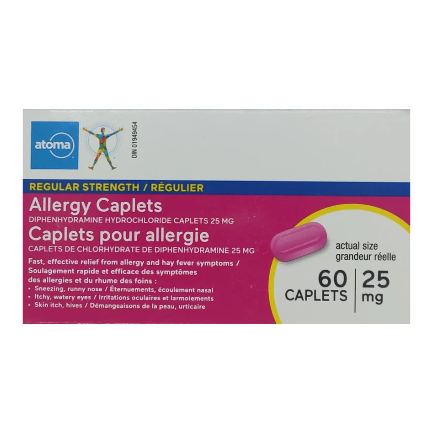 Atoma Regular Strength Allergy Caplets