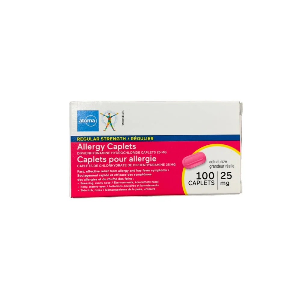 Atoma Regular Strength Allergy Caplets - Image 2