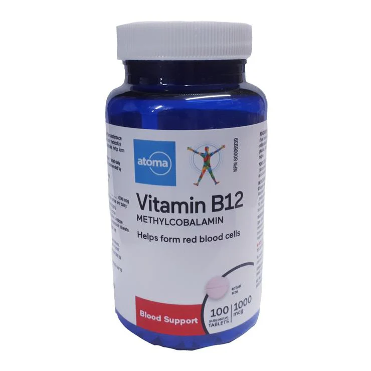Atoma Vitamin B12 1000 mcg - 100 sublingual tablets