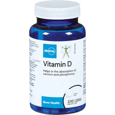 Atoma Vitamin D 1000 IU Tablets
