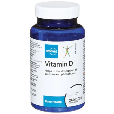 Atoma Vitamin D 1000 IU Tablets - Image 2
