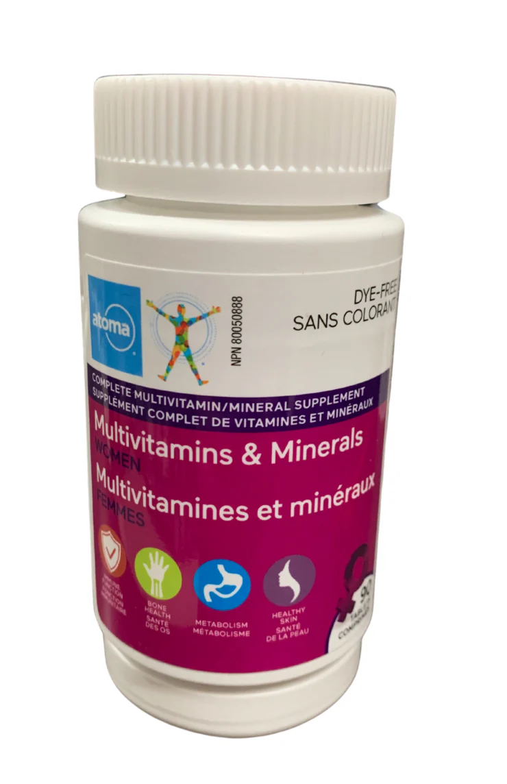 Atoma Women's Multivitamins & Minerals - 90 tablets