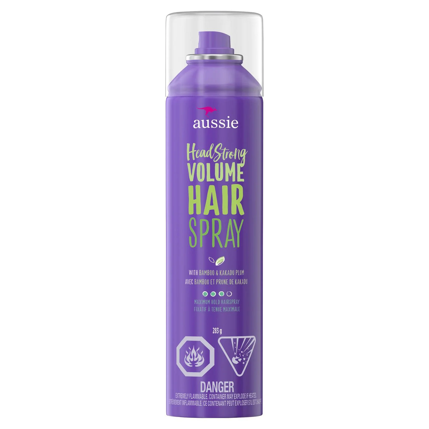 Aussie HeadStrong Volume Hairspray with Bamboo and Kakadu Plum - 330 ml