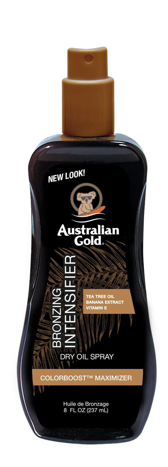 Australian Gold Bronzing Intensifier, Dry Oil Spray, Colorboost Maximizer - 237 mL