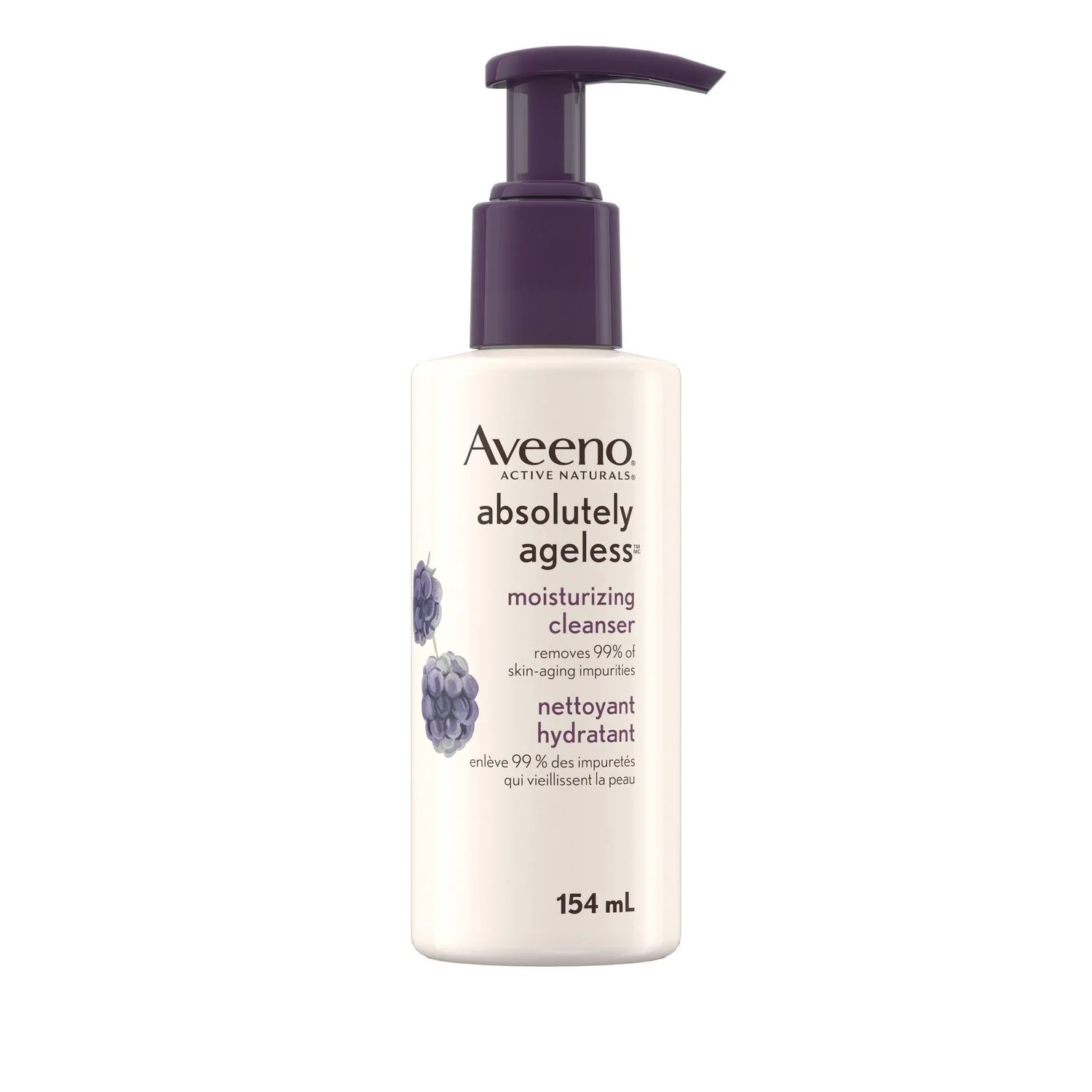 Aveeno Absolutely Ageless Moisturizing Cleanser - 154 mL