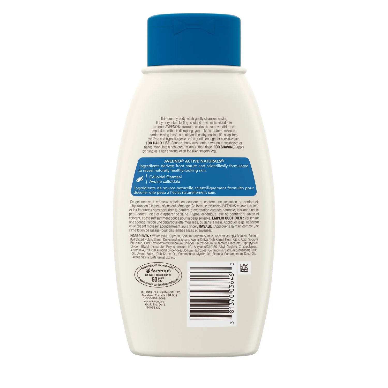 Aveeno Active Naturals, Skin Relief, Fragrance Free - Image 3