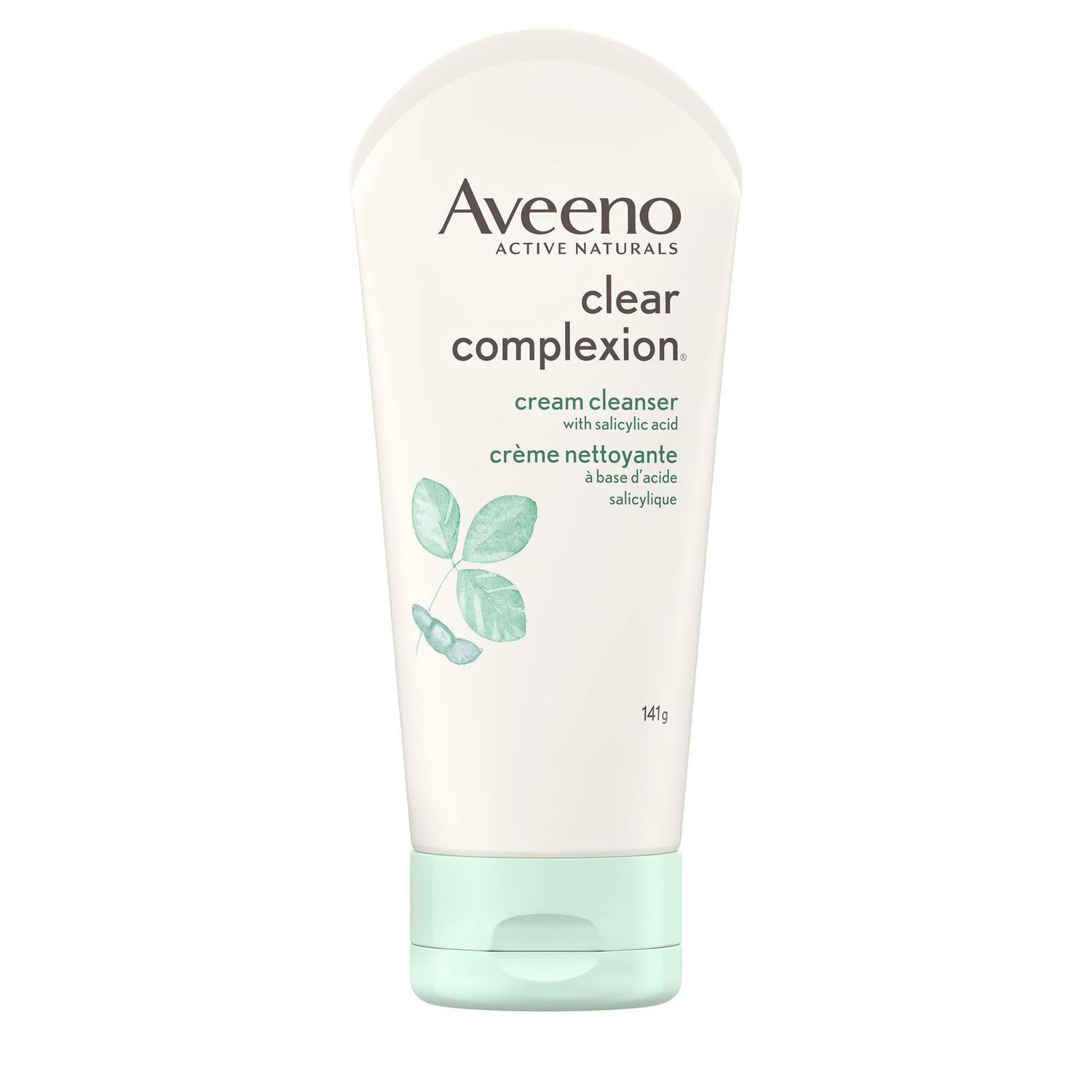 Aveeno Clear Complexion, Cream Cleanser With Salicylic Acid - 141 g