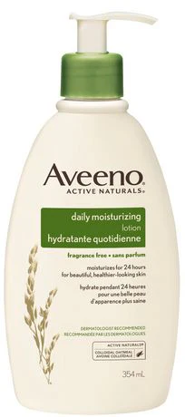 Aveeno Daily Moisturizing Body Lotion, Unscented - Image 2